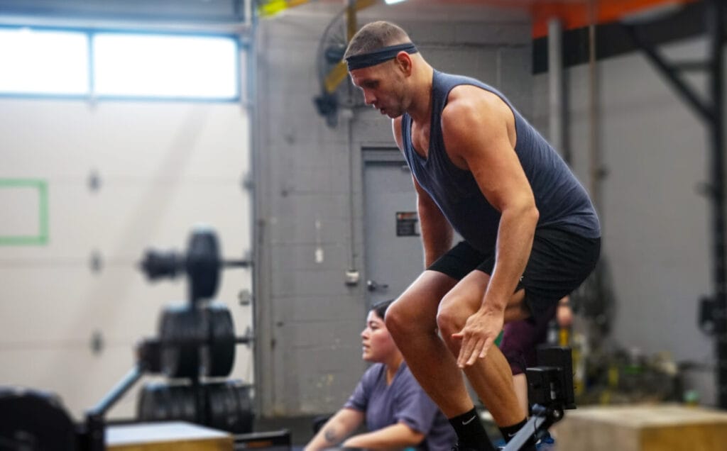coach Chris at Arsenal Strength